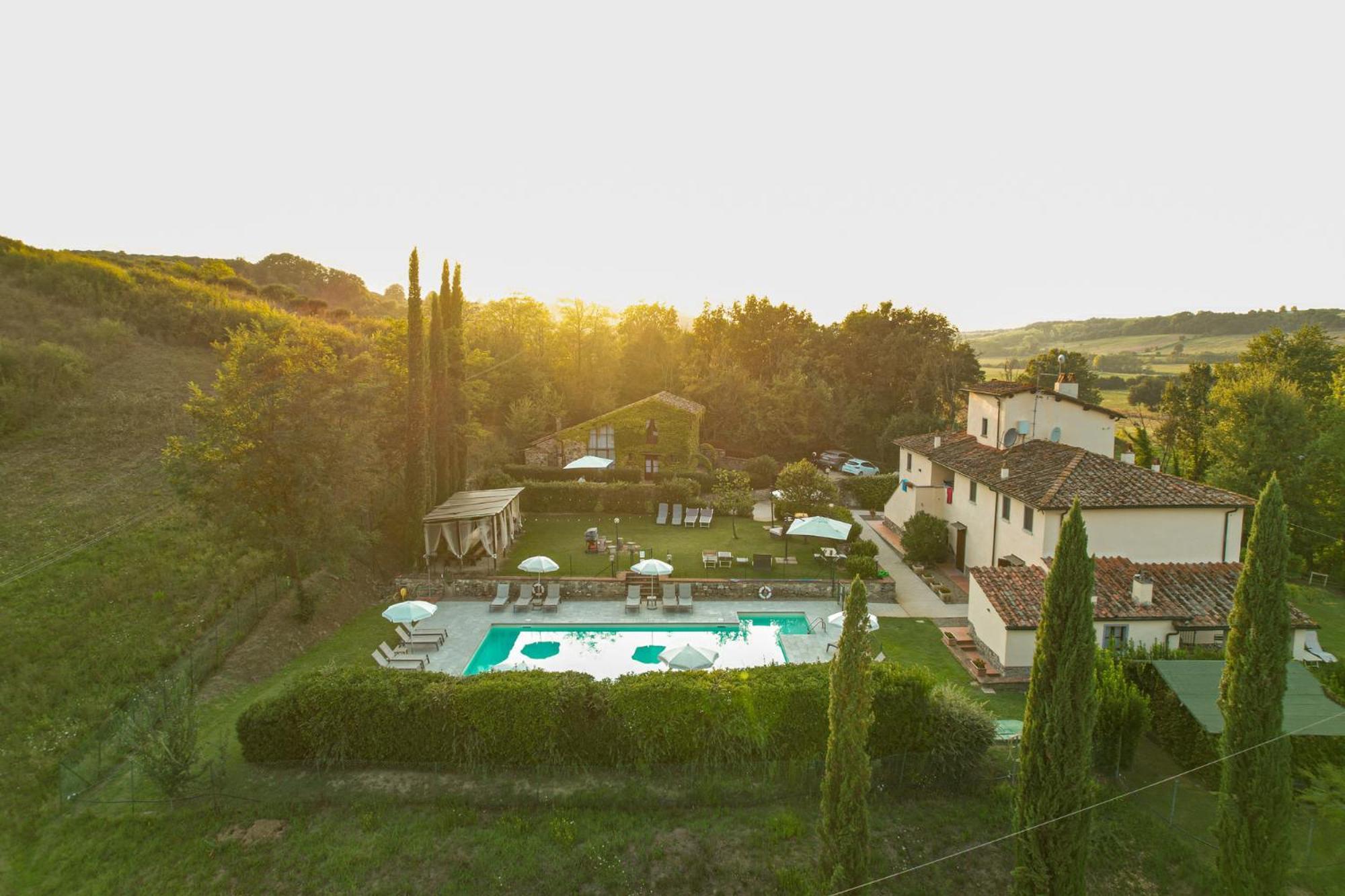 Borgo Santa Maria In Valle Laterina Eksteriør billede